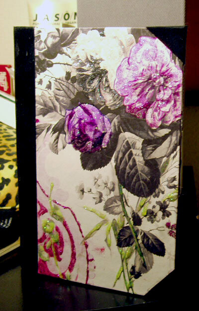 rose book, front cover