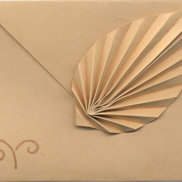 elegant leaf card