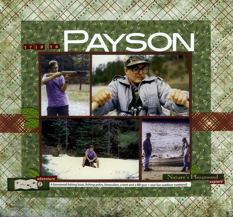 Trip To Payson Project Idea