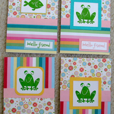 Spring cards for Operation Write Home