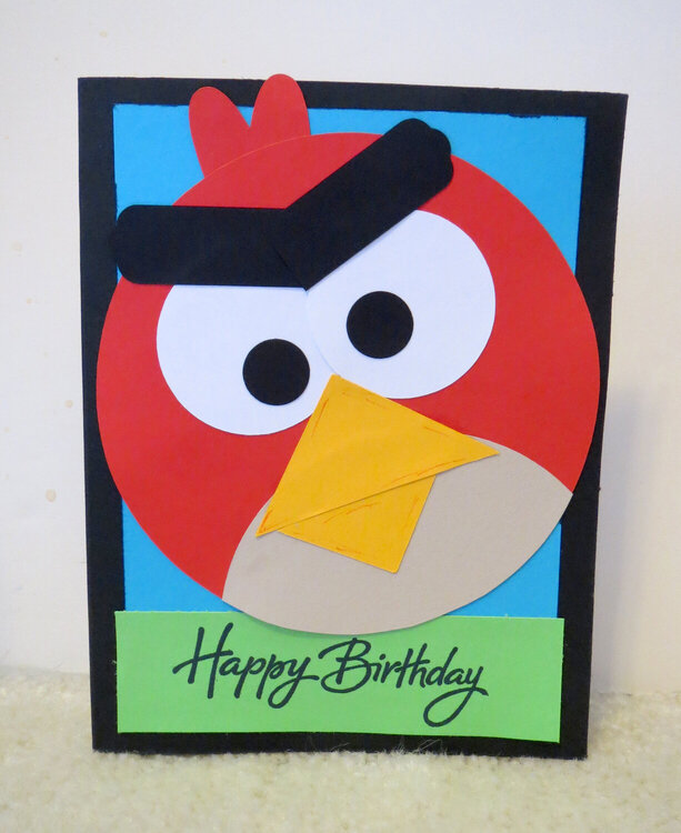 Angry Birds Card