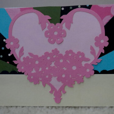 Pink Anniversary Card for friends