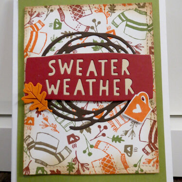 Sweater Weather Card