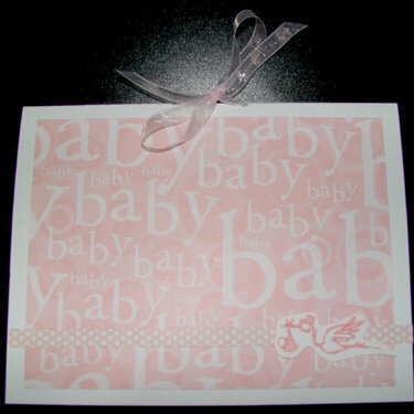 Baby Shower Card June 2008