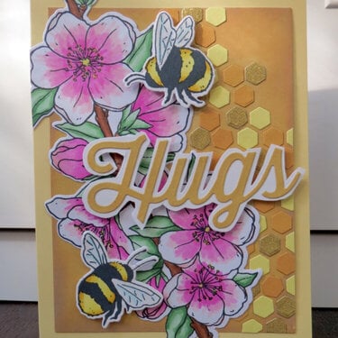 Bee Hugs Card