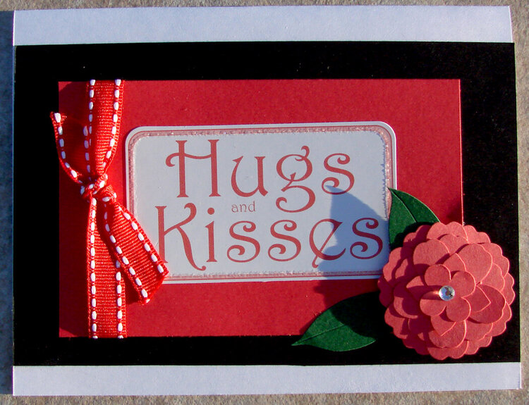 Hugs and Kisses card for Ben