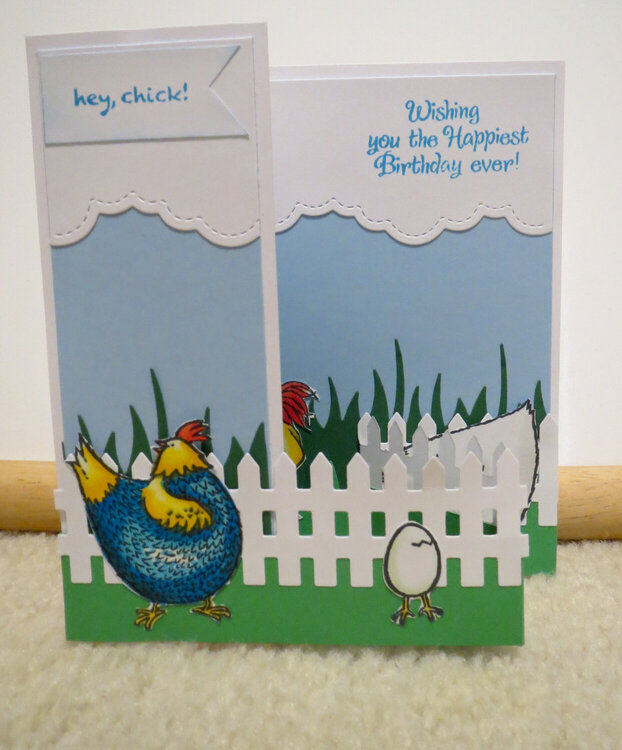 Birthday card for Sister - front