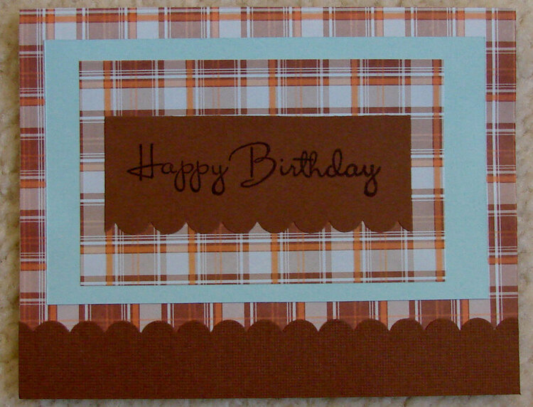 Masculine Birthday Cards - Operation Write Home