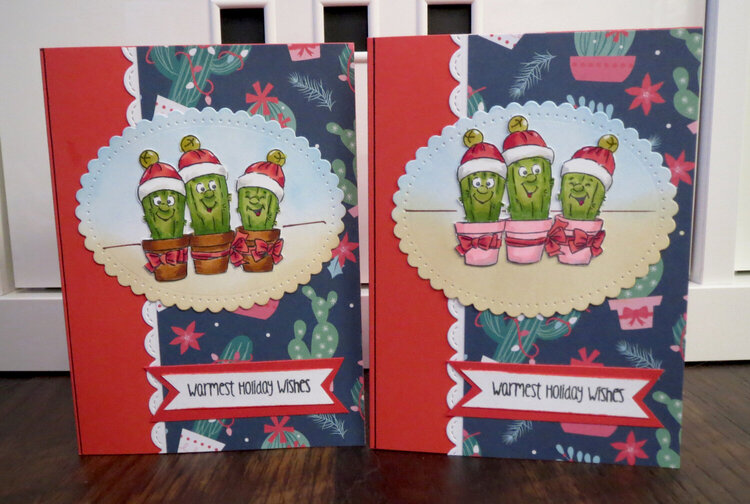 Cacti Christmas Cards