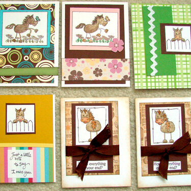 Charlie Horse Cards sent to OWH