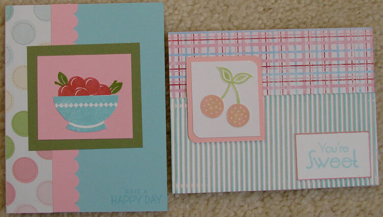 Cherry Cards for Operation Write Home