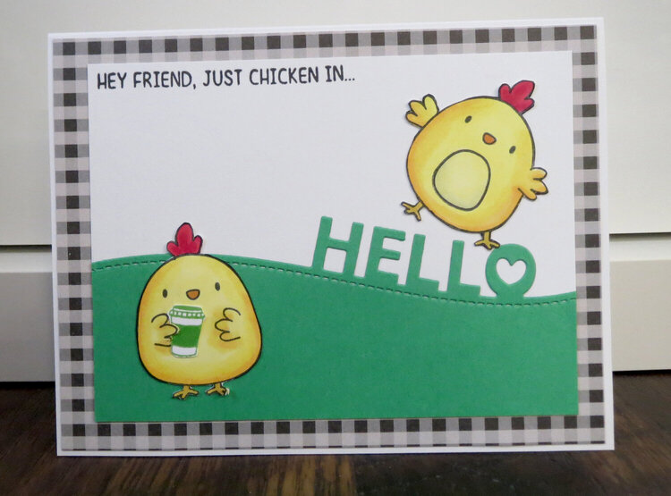 Chicken card 1