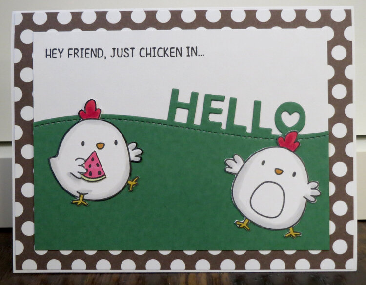 Chicken card 2