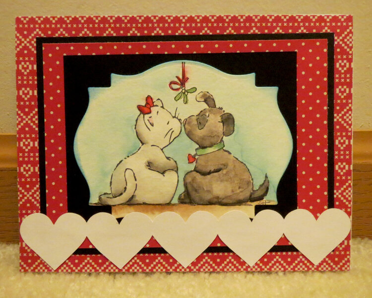 Mistletoe Christmas Card 2015 - 3