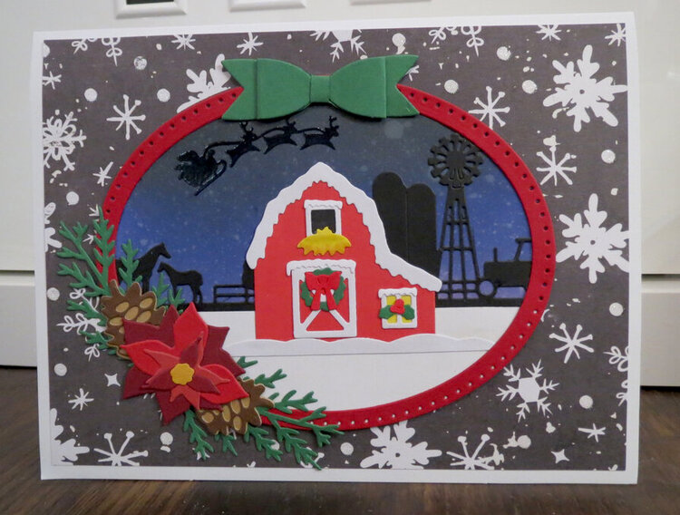 Barn Christmas Card 2
