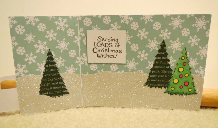 Z-Fold Christmas Card - Inside