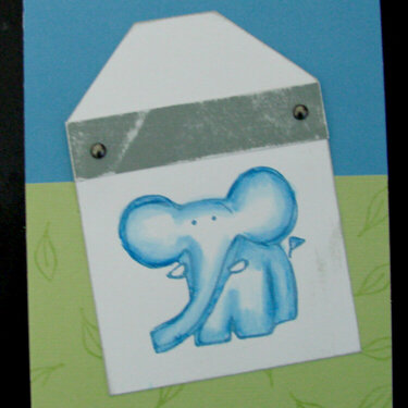 Close To My Heart Elephant Card