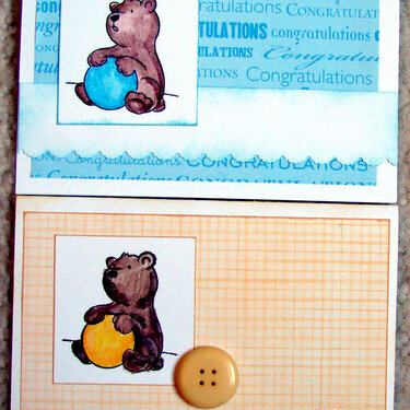 Bear Cards for Operation Write Home