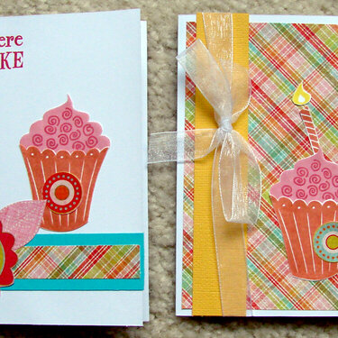 Cup Cake Cards