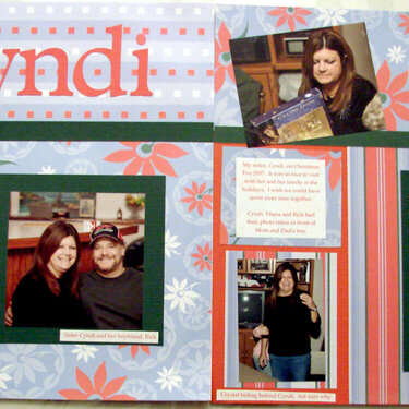 Cyndi - Christmas Eve 2007