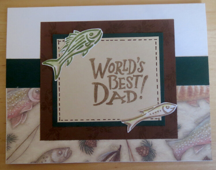 World&#039;s Best Dad Card