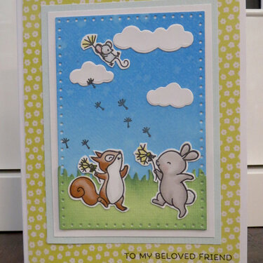 Beloved Friend (Wish) Card