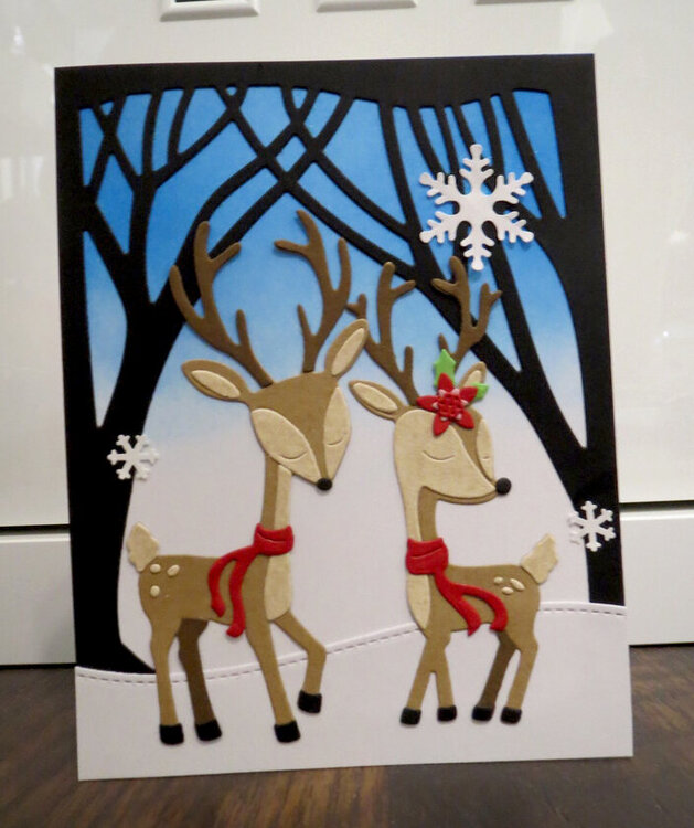 Simple Deer Card