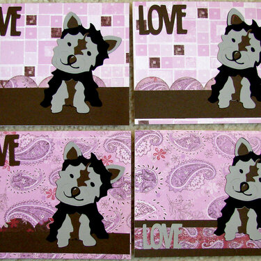 Dog Cards for Operation Write Home