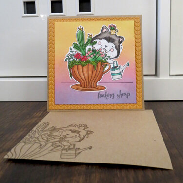 Plant Kindness card and Envelope