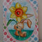 Easter card with Polka-dots 2