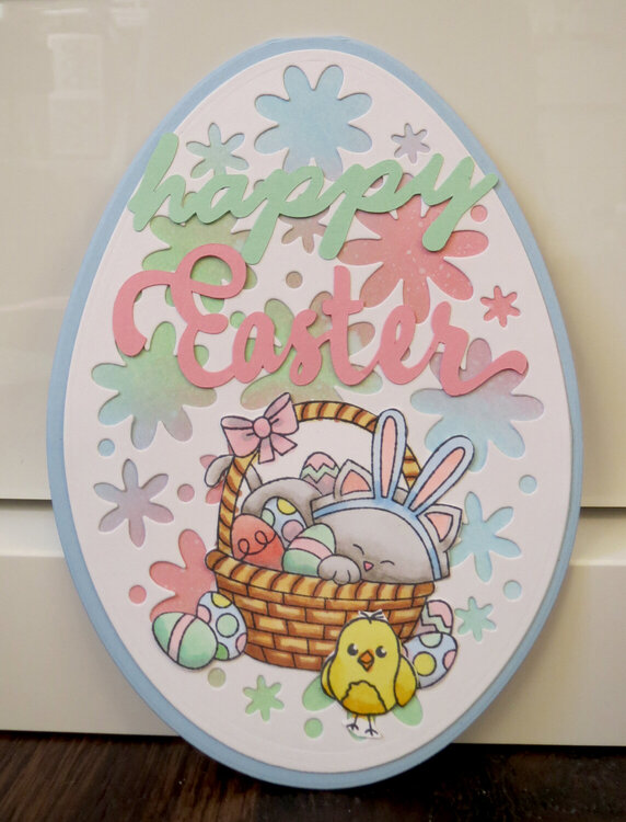 Easter Basket Card 1