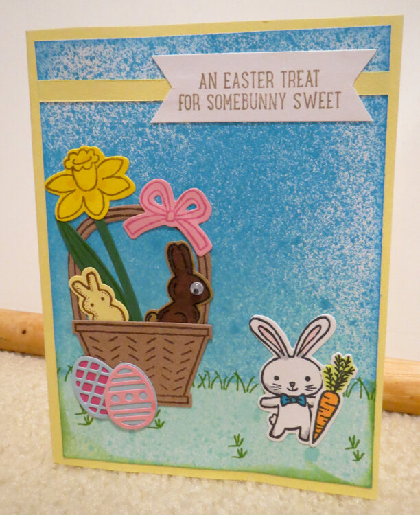 Easter basket card 1