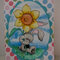 Easter card with Polka-dots 1