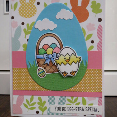 Easter card for great niece