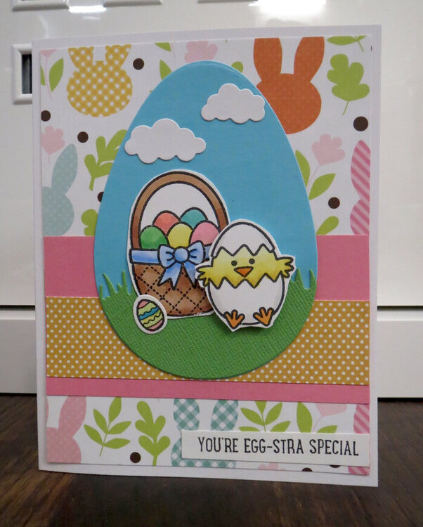 Easter card for great niece