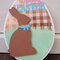 Chocolate Easter Bunny Card 2