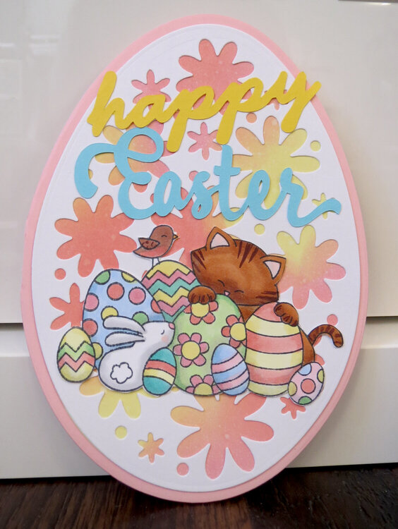 Easter Eggs card 2