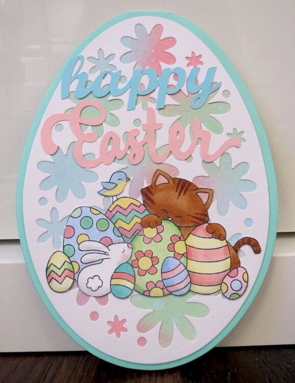 Easter Eggs card 1