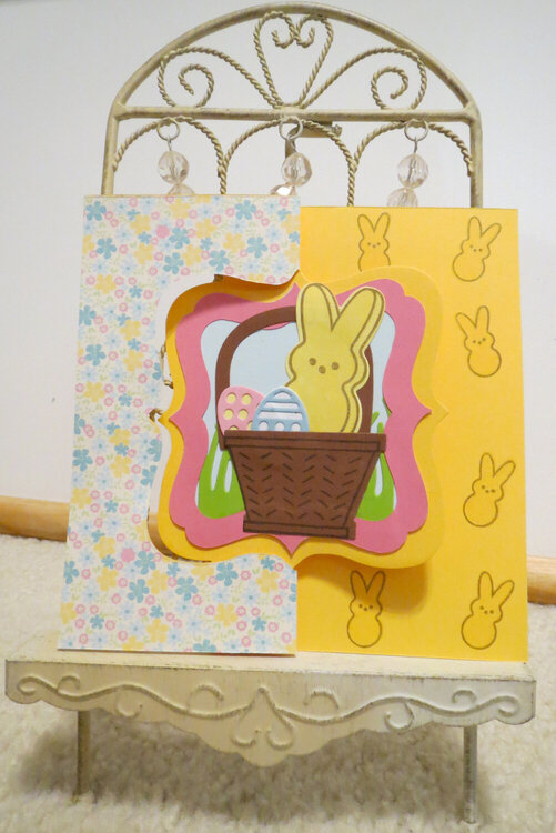 Easter Yellow Flip card 2