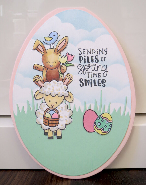 Easter Piles Card 5