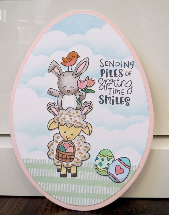 Easter Piles Card 4