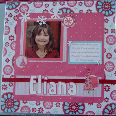 Eliana (my grand niece) on Christmas Eve 2007 page 1