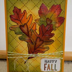 3 leaf fall  card