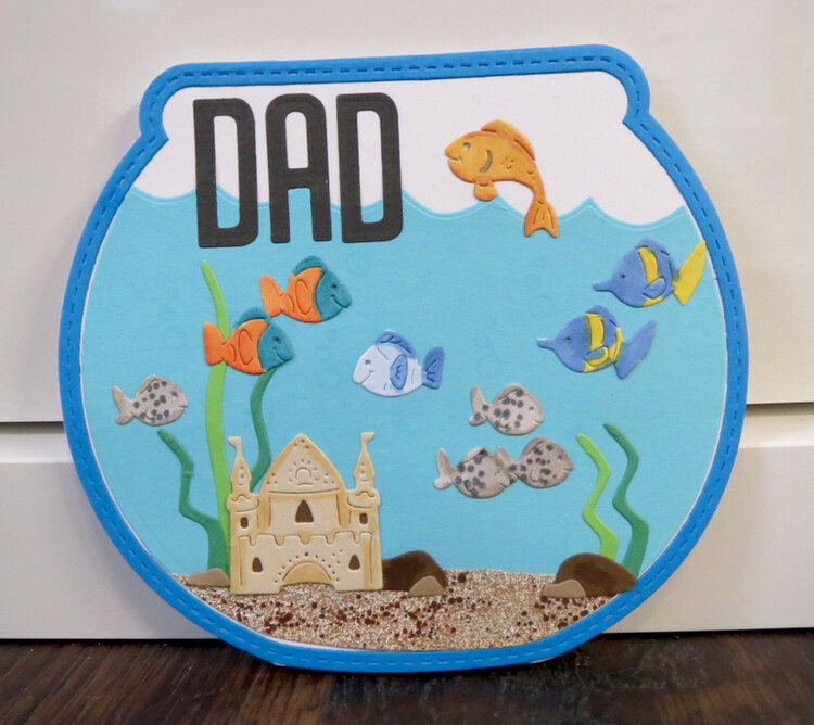 Father&#039;s Day Fishbowl Card 1