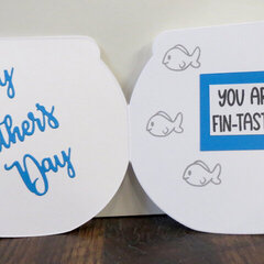 Father's Day Fishbowl Card 1 - inside