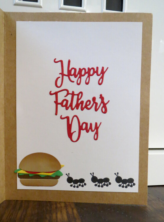 Father&#039;s Day card 2 - inside
