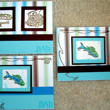 Fishing cards for Operation Write Home