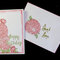 Floral Birthday card for Aunt with envelope