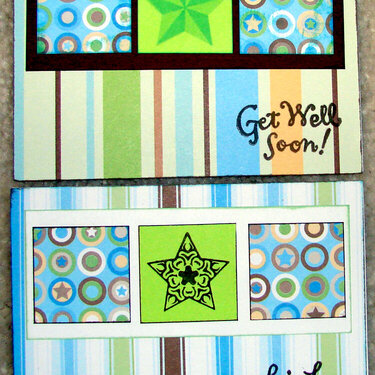 Manly Get well and Thinking of You cards for Operation Write Home