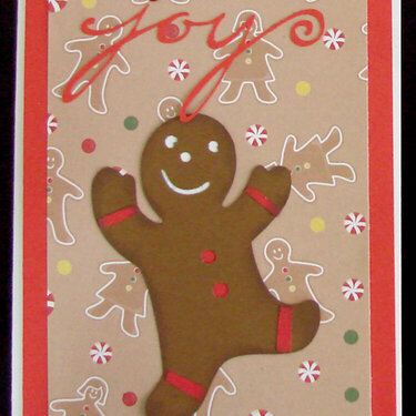 Joy - Gingerbread boy